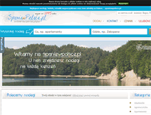 Tablet Screenshot of hotele.spaniewpolsce.pl